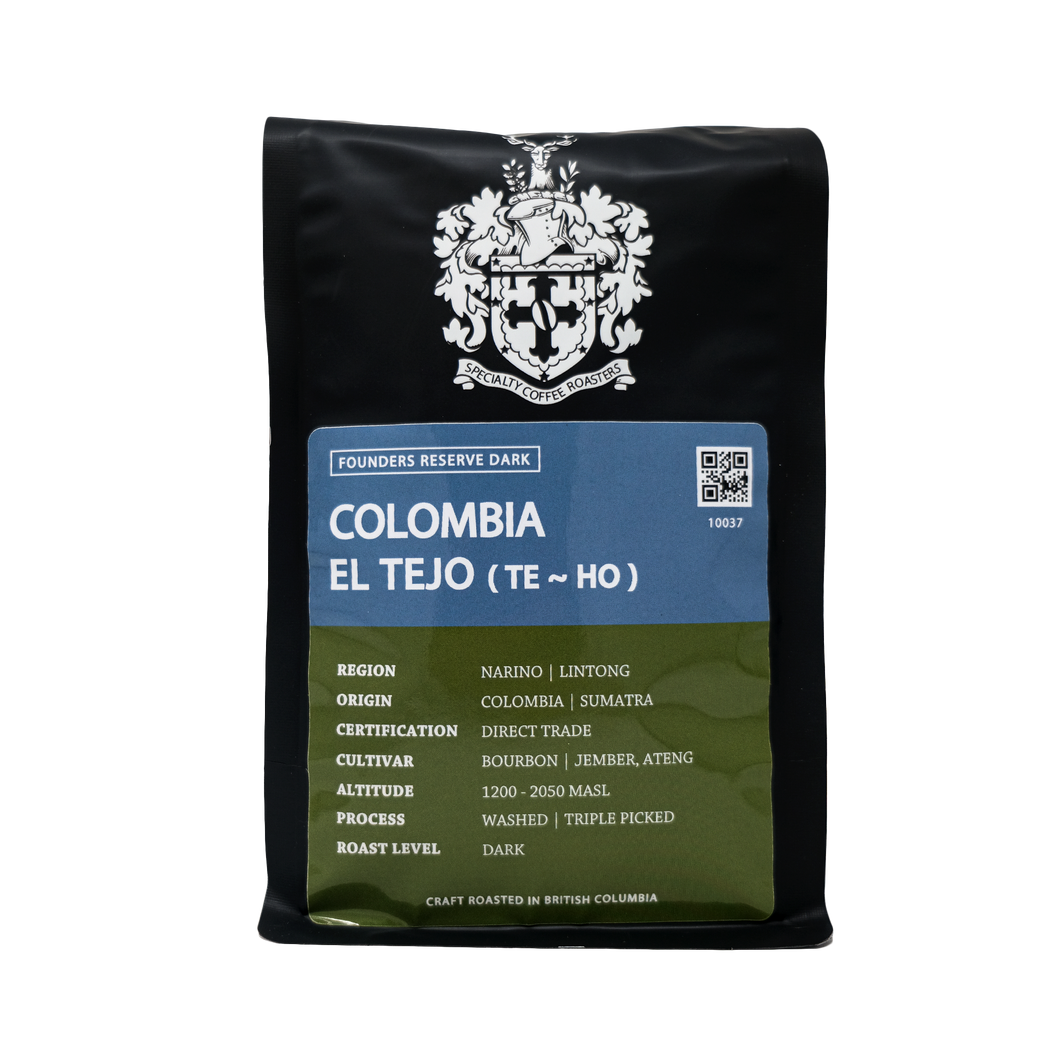 Oughtred Coffee - Colombian Tejo ['Te.Ho] - 1lb