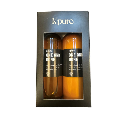 k'pure One And Done | Men's Wash & Lotion Bundle - VGC Logo
